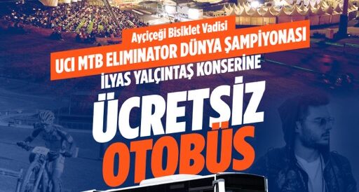 Sakarya'da Bisiklet Şampiyonası ve Konser İçin Ücretsiz Ulaşım