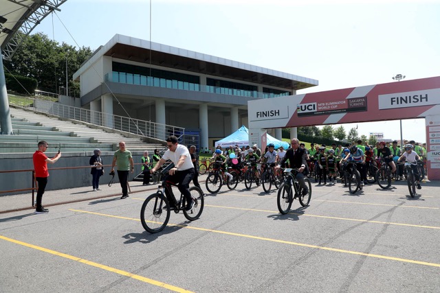 Dünya Bisiklet Günü’nde pedallar vadide sağlıklı bir dünya için döndü