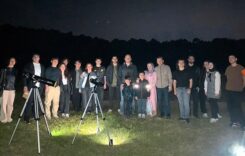 Astronomi meraklıları Eta Lyrid Meteor Yağmuru’nu Sakarya göklerinde izledi