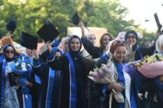 SAÜ İnsan ve Toplum Bilimleri Fakültesi mezunlarını uğurladı