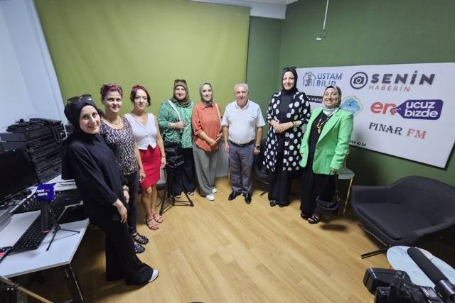 Engelliler Birlik Federasyonu Kadın Kolları yönetimi Sakarya İnternet Yayıncıları Derneğini ziyaret etti