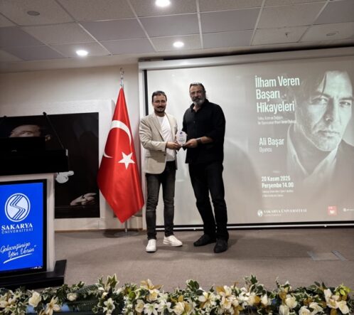 Ali Başar, Sakarya Üniversitesi’nde oyunculuk serüvenini ve kariyer sırlarını anlattı