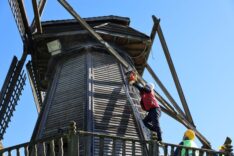 Tarihi Çark ve Yel Değirmeni’nde restore çalışmaları başladı