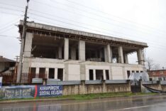Karapürçek Sosyal Gelişim Merkezi Projesinde İnşaat Çalışmaları Yüzde 60 Tamamlandı