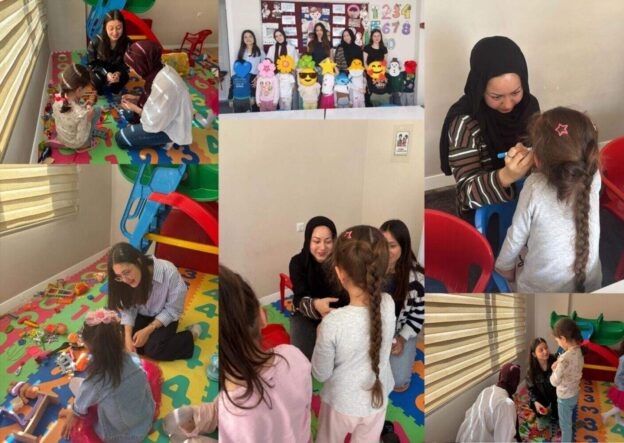 Sakarya'da 4-6 Yaş Kuran Kursu Öğrencileriyle Üniversiteliler Bahar Dönemi Projesinde Buluştu