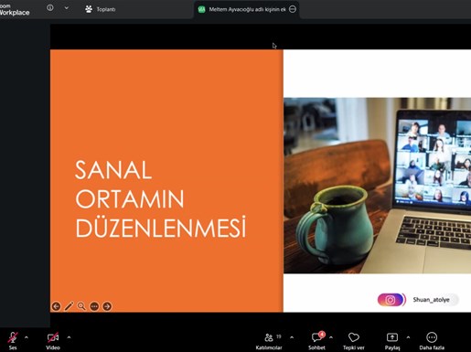 SATSO Akademi’de Sanal Sunum Becerileri Eğitimi Uygulamalı Olarak Gerçekleştirildi