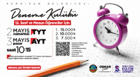 Serdivan’da Deneme Kulübü Sınavlarına Katılım Sürüyor, Başarılı Öğrenciler Ödüllendiriliyor